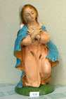 madonna cartapesta cm 30